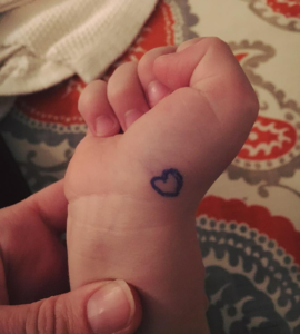 Here’s What It Means If You See A Kid With A Heart Drawing On Their Wrist