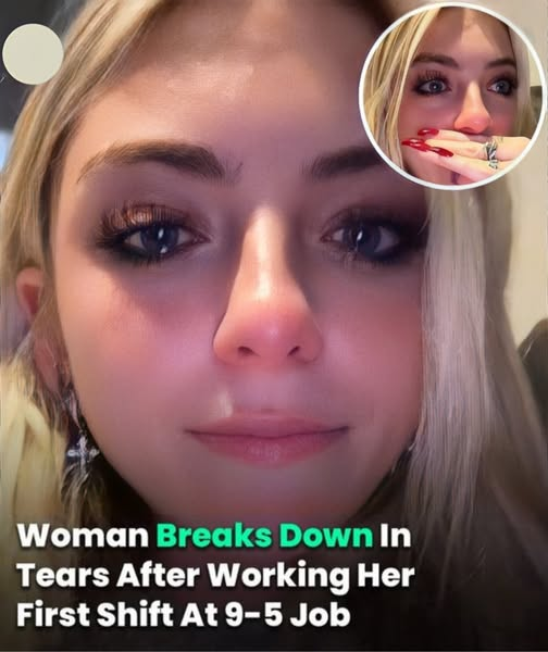 Woman Breaks Down In Tears After Working Her First Shift At 95 Job