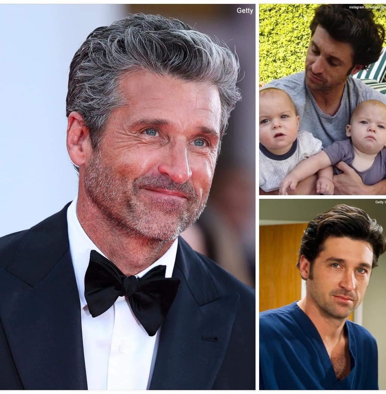 After their red carpet debut, one of Patrick Dempsey’s twin sons was