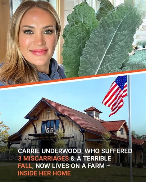 Inside Carrie Underwood's Farm Where She Grows Her Own Veggies & Cares