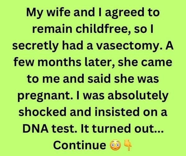 My Wife Proudly Told Me She’s Pregnant, but She Has No Idea I Had a