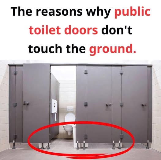 The Reason Public Bathroom Stalls Have Gaps at the Bottom - Weveryday ...