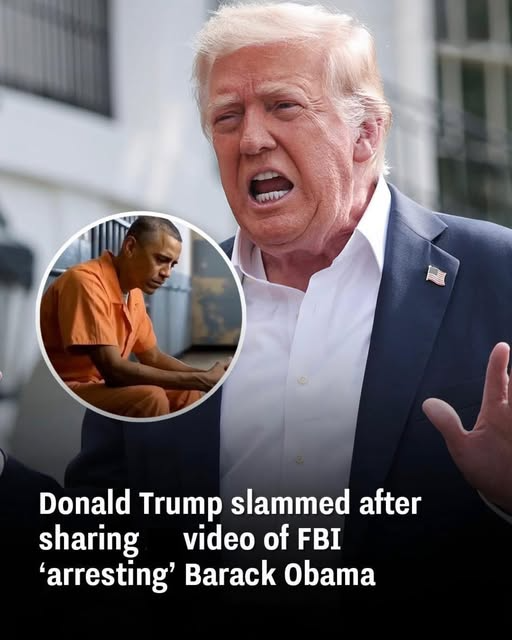 Donald Trump Faces Backlash After Posting AI Video of Barack Obama ...
