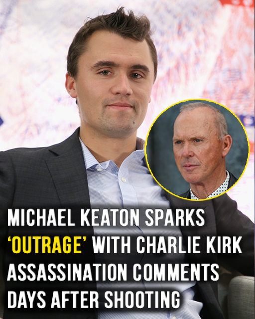 Michael Keaton sparks outrage over controversial Charlie Kirk comment
