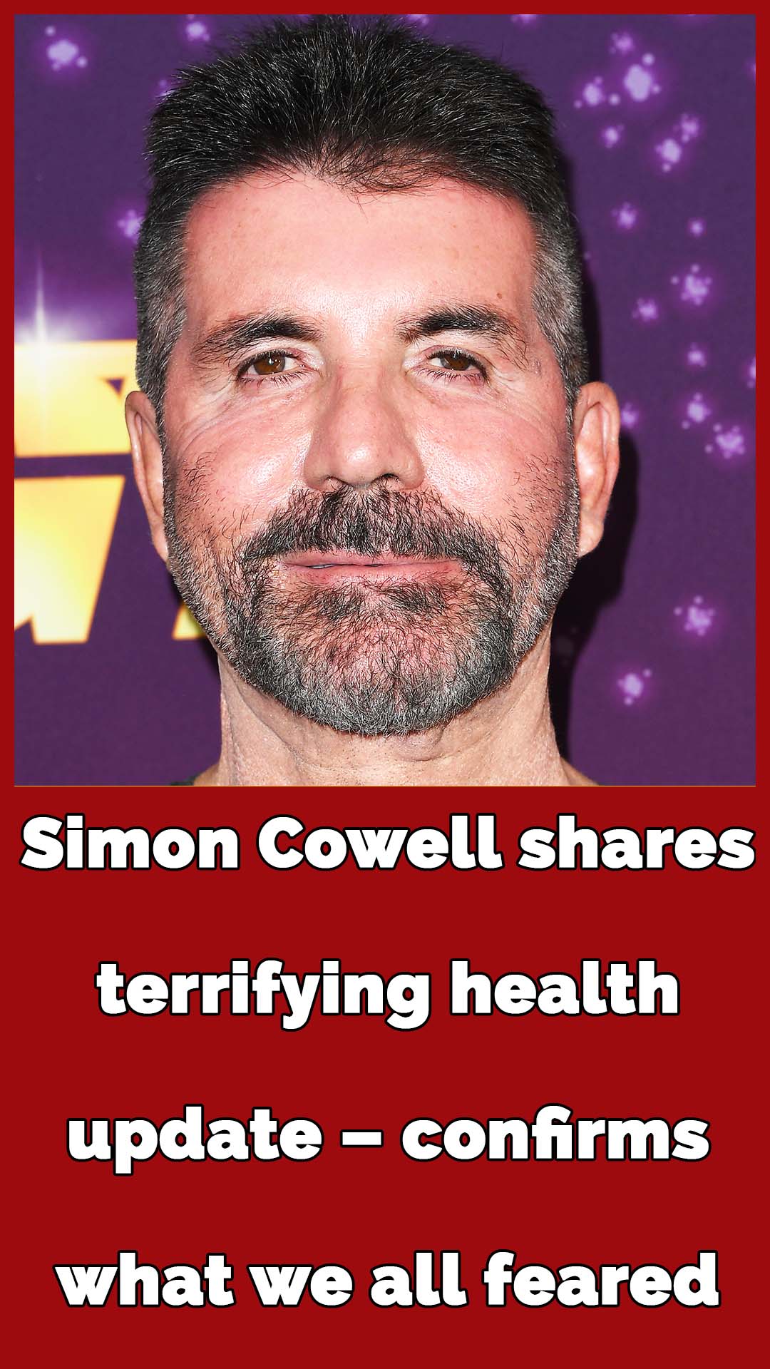 Simon Cowell admitted he once feared he might never walk again