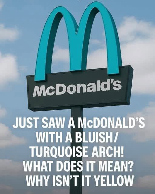 The Story Behind the Turquoise Arches at This McDonald’s - Weveryday ...