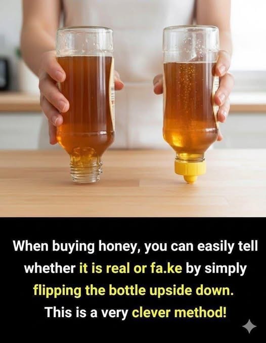 A Simple Trick to Tell Real Honey by Flipping the Bottle Upside Down ...